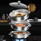 NutriSteam Cuiseur Vapeur 3 Couches | Acier Inox Multi-Étages pour Cuisine Saine