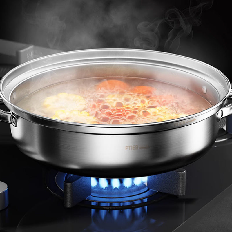 NutriSteam Cuiseur Vapeur 3 Couches | Acier Inox Multi-Étages pour Cuisine Saine