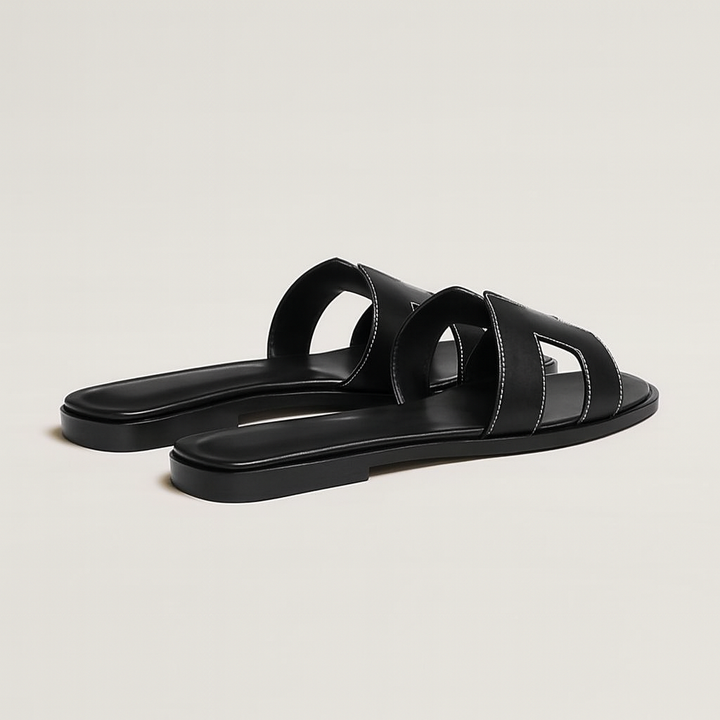 Sandales en cuir pour femme | Confort quotidien et design élégant