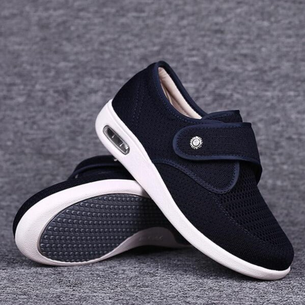 Zapatos para diabéticos extra anchos | Zapatos ortopédicos cómodos para pies hinchados