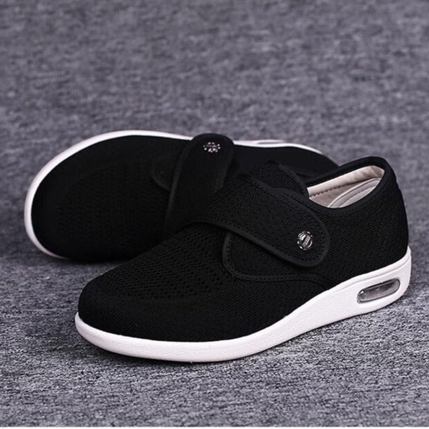 Zapatos para diabéticos extra anchos | Zapatos ortopédicos cómodos para pies hinchados