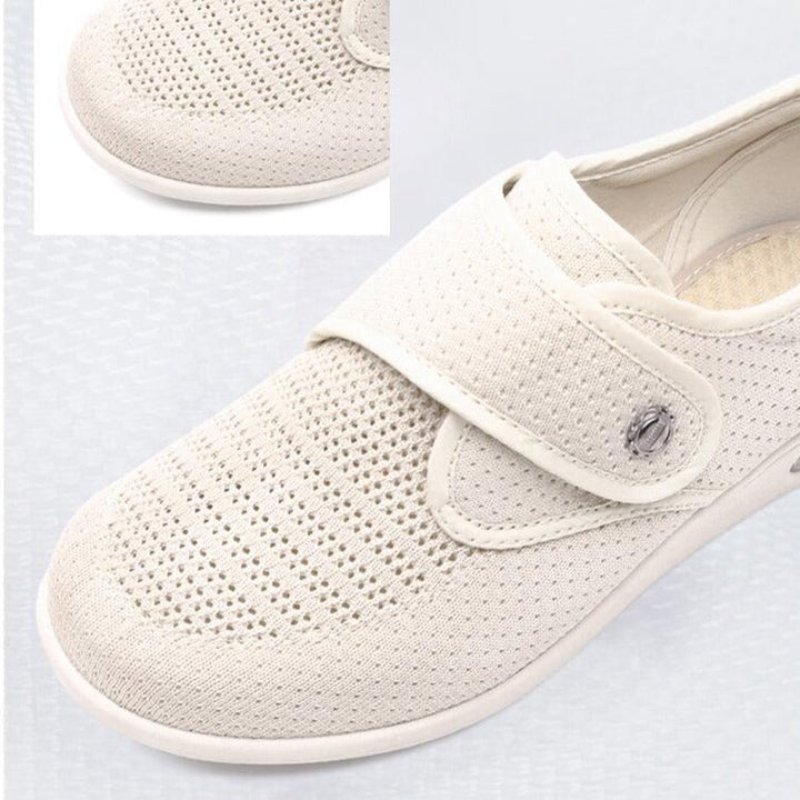 Zapatos para diabéticos extra anchos | Zapatos ortopédicos cómodos para pies hinchados