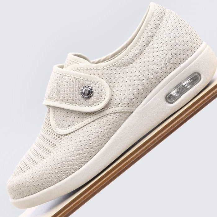 Zapatos para diabéticos extra anchos | Zapatos ortopédicos cómodos para pies hinchados