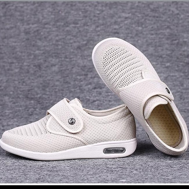Zapatos para diabéticos extra anchos | Zapatos ortopédicos cómodos para pies hinchados