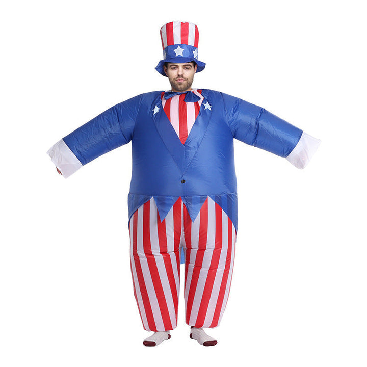 Alien gonflable avec UFO pour enfants – costume Halloween original et amusant