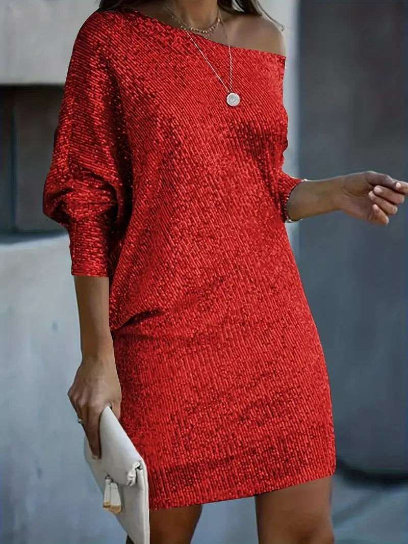 Vestido de noche con lentejuelas | Elegancia brillante para brillar en cualquier ocasión