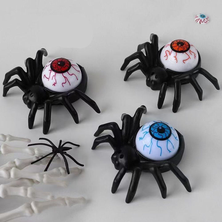 Lampe Bougie LED Halloween – Décoration Araignée Lumineuse Effrayante
