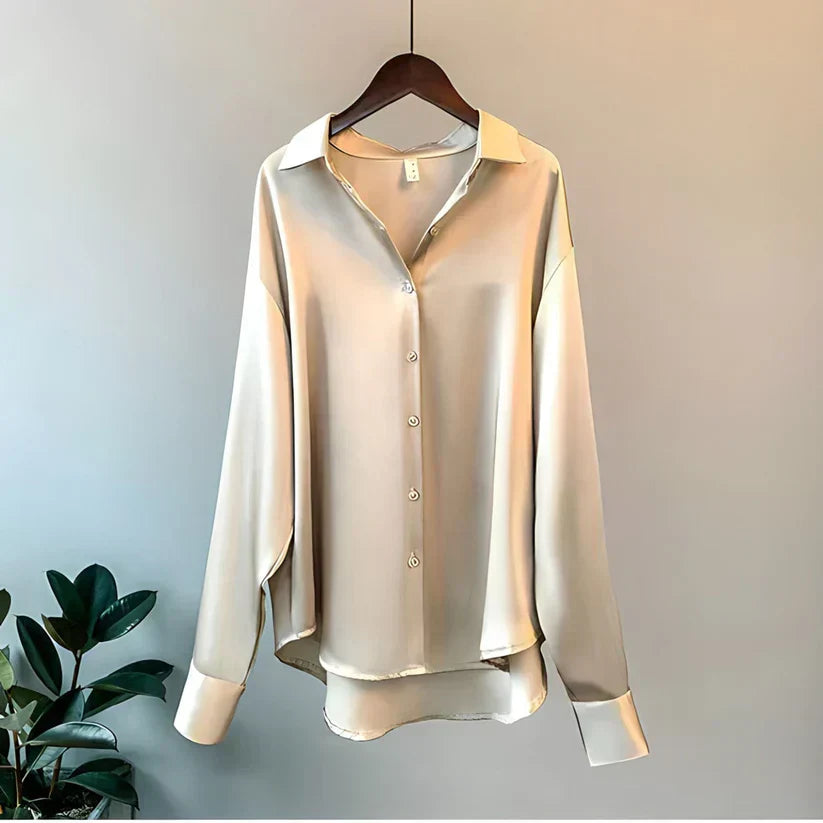 Fifine | Chemise en soie pour femme | Elégante, luxueuse & polyvalente