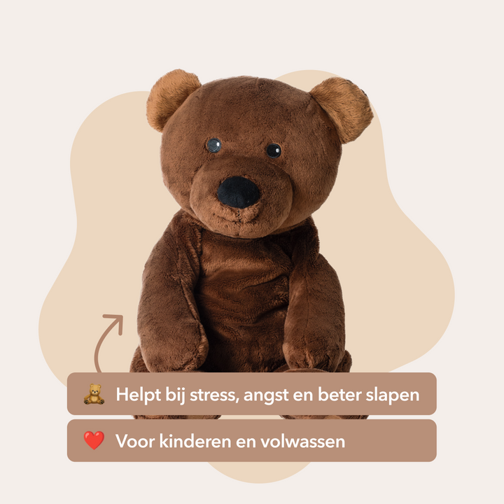 DouxPoids | Peluche Lestée Apaisante pour Enfants et Adultes contre Stress et Anxiété