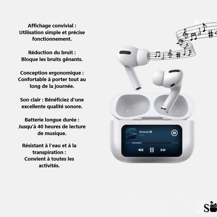 AirPods Pro con touchscreen: suono e touchscreen eccezionali