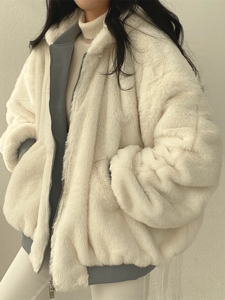 Océane Dubois | Chaqueta reversible elegante y gruesa | Comodidad y estilo todo el año 