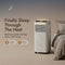Climatiseur de chambre – Petit climatiseur portable de 9 000 BTU avec minuterie 24 h et kit fenêtre