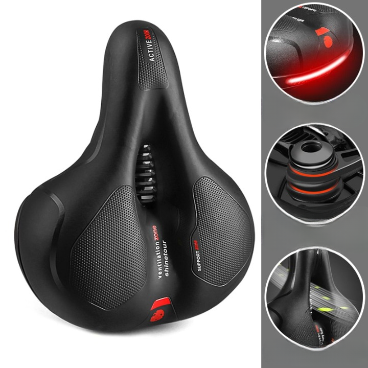 ErgoRide | Selle de vélo confortable contre les douleurs dorsales et osseuses