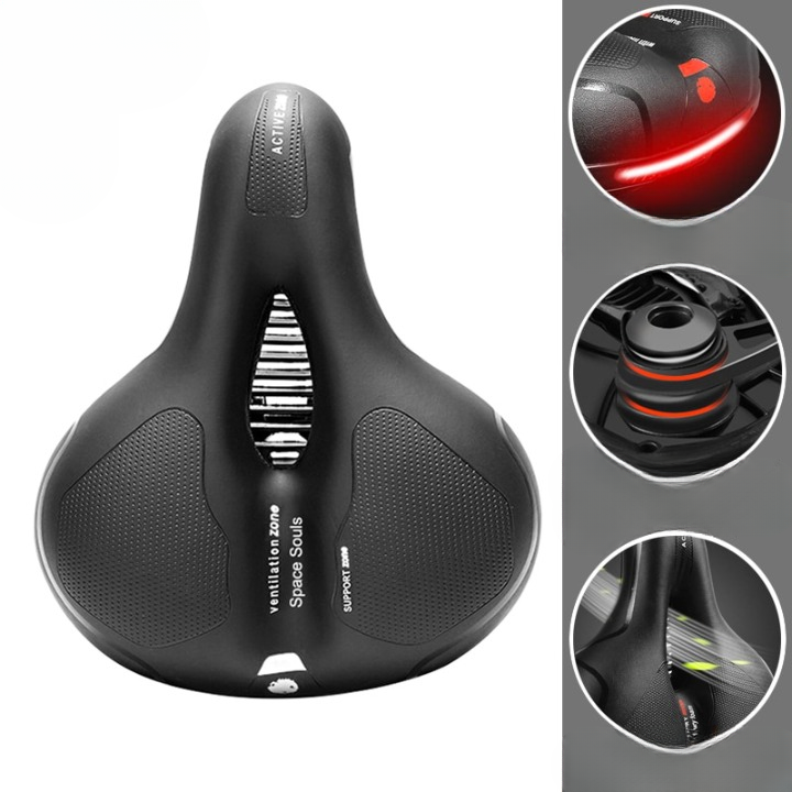 ErgoRide | Selle de vélo confortable contre les douleurs dorsales et osseuses