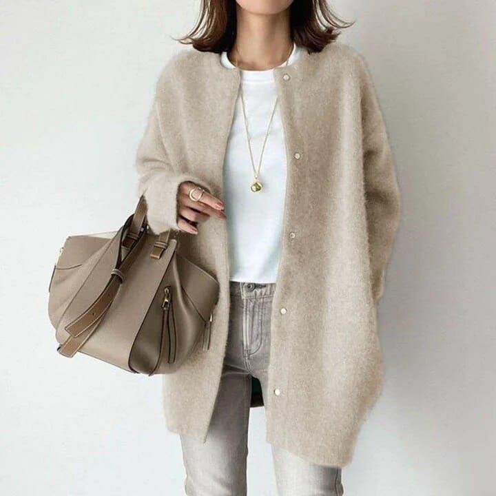 Candelia Cardigan de Luxe avec Boutons | Élégance Intemporelle & Confort