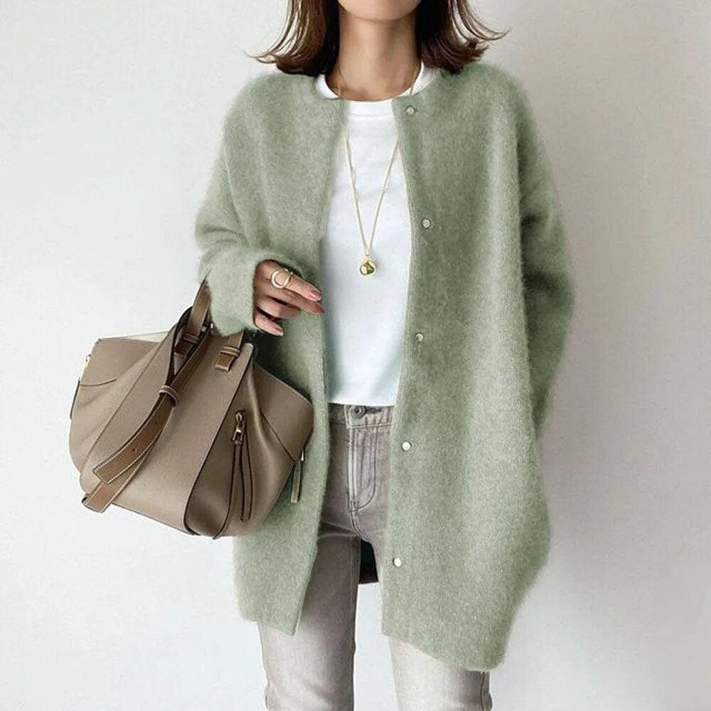 Candelia Cardigan de Luxe avec Boutons | Élégance Intemporelle & Confort