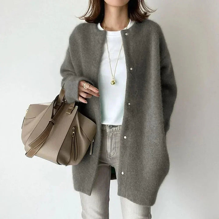 Candelia Cardigan de Luxe avec Boutons | Élégance Intemporelle & Confort
