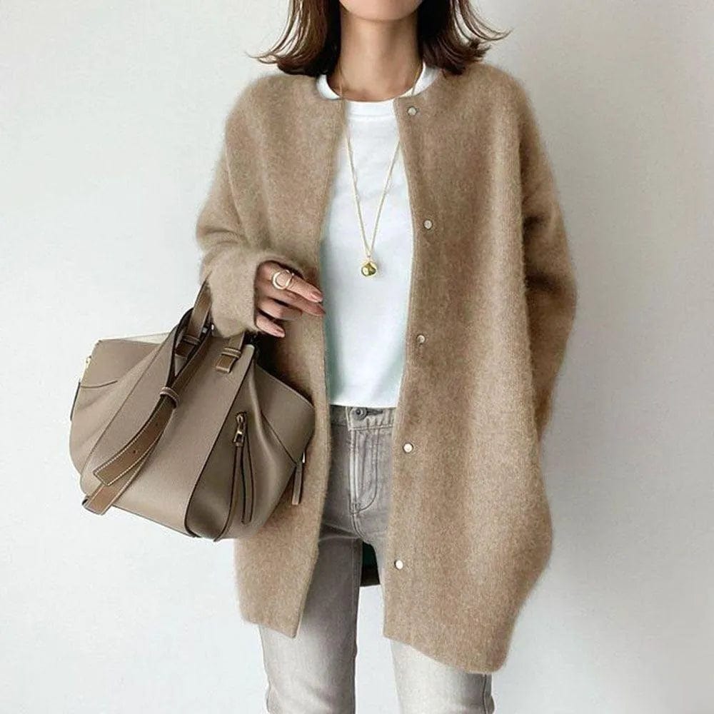 Candelia Cardigan de Luxe avec Boutons | Élégance Intemporelle & Confort