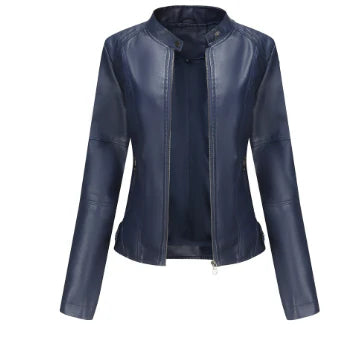 Alex Veste en faux cuir élégante pour femme | Style et raffinement intemporel