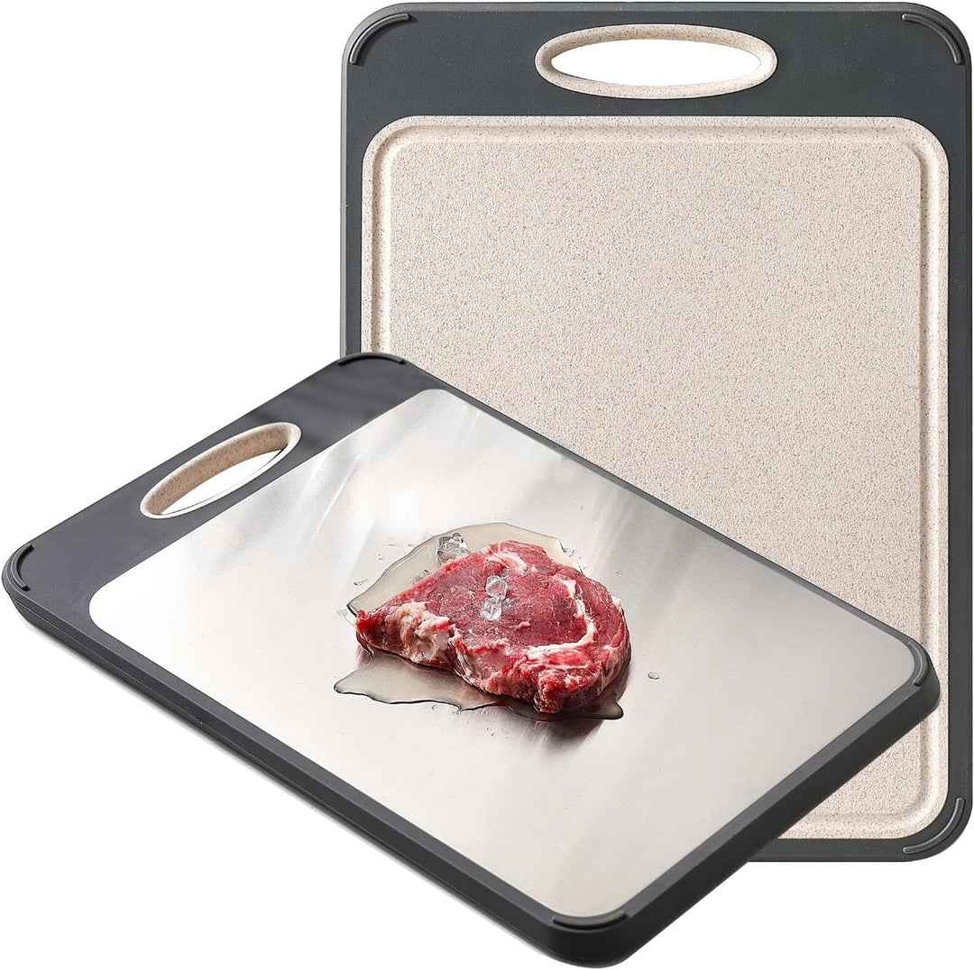 Ultimate Steel Board | Planche à Découper Durable et Hygiénique pour Cuisine & Chefs