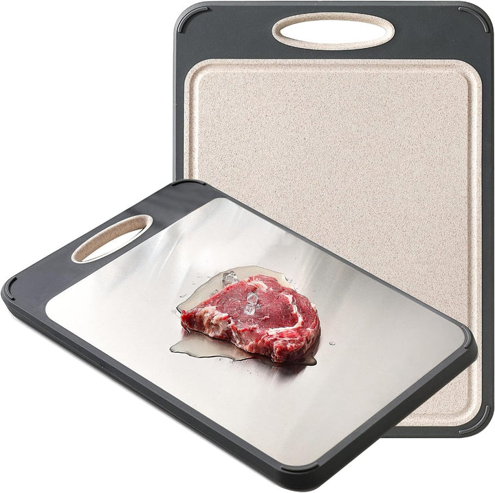 Ultimate Steel Board | Planche à Découper Durable et Hygiénique pour Cuisine & Chefs