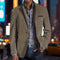 Blazer casual da uomo Jurrian | Stile retrò con tre tasche, cotone e design versatile