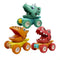 Carrozzina da spingere e tirare Dino Monster