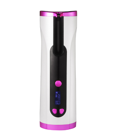 Boucleur Automatique Sans Fil Rechargeable | Technologie Céramique & Rotation Bidirectionnelle
