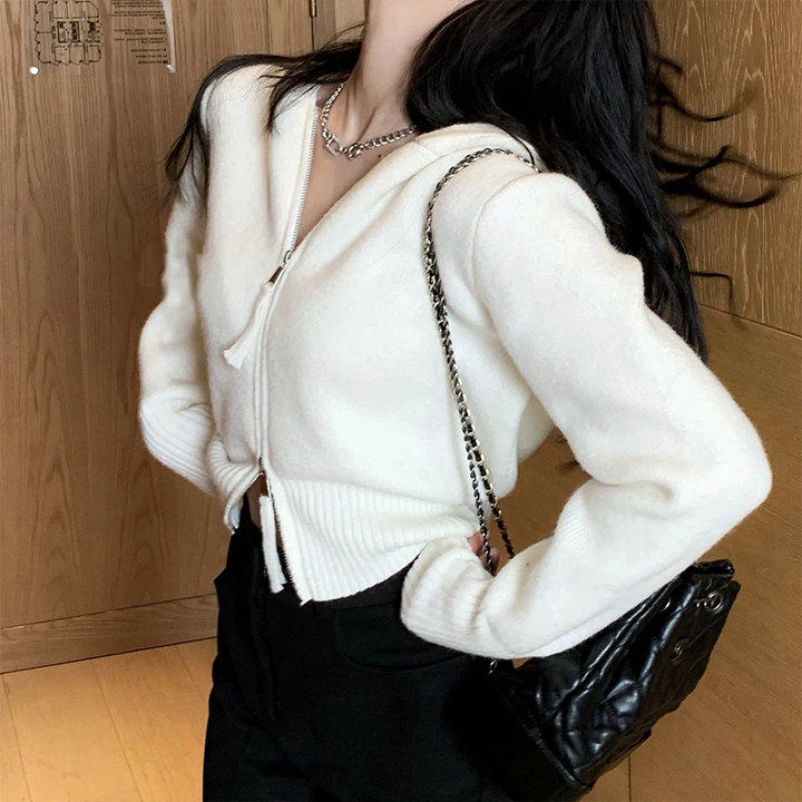 Emma | Cardigan Court Unique & Élégant pour un Style Tendance