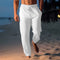 Pantaloni larghi estivi da uomo in lino - Naville