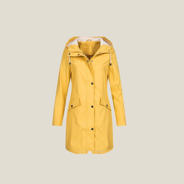 Golda Manteau de Pluie Élégant avec Capuche | Léger et Adapté à Toutes les Saisons