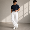 Pantalón amplio para hombre, informal y moderno