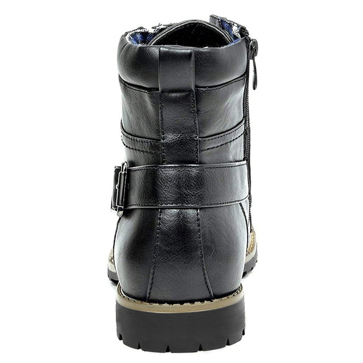 Botas de moto Rhion de piel auténtica | Comodidad y protección para motociclistas