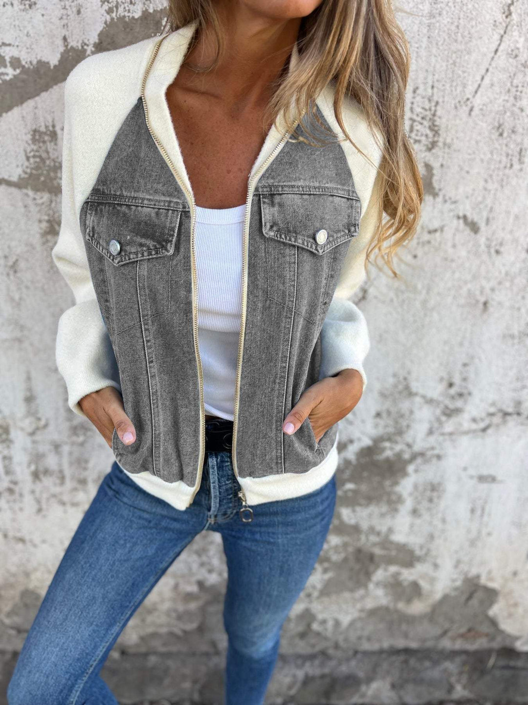 Giacca in denim da donna Brooklynn | Look denim moderno - Versatile e confortevole