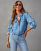 Camisa vaquera clásica para mujer