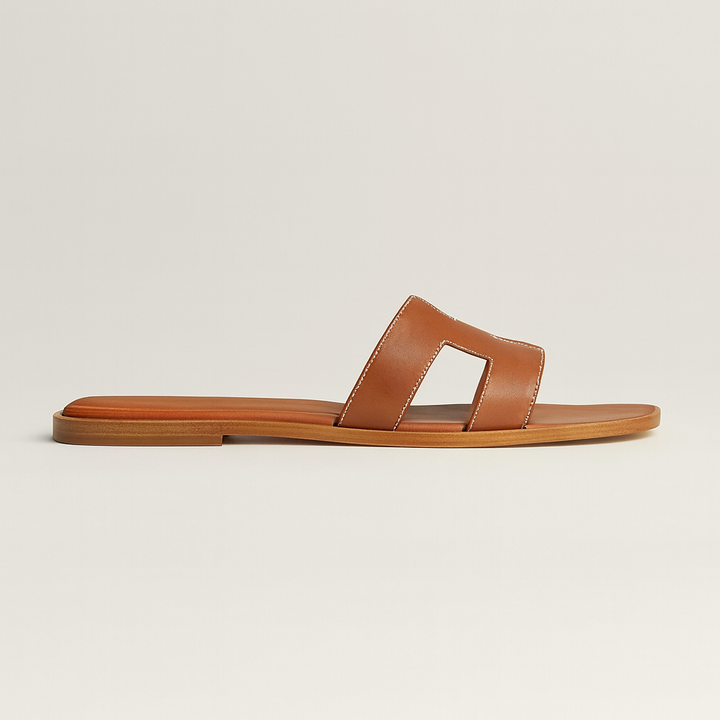 Sandales en cuir pour femme | Confort quotidien et design élégant
