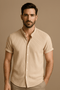 Lukas | Camisa de manga larga de algodón para hombre - cálida, elegante y versátil