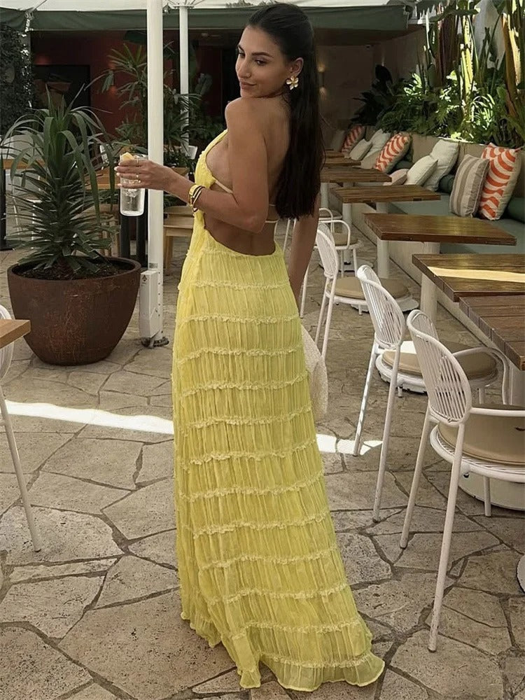 Jovanka | Elegante vestido largo Holderek