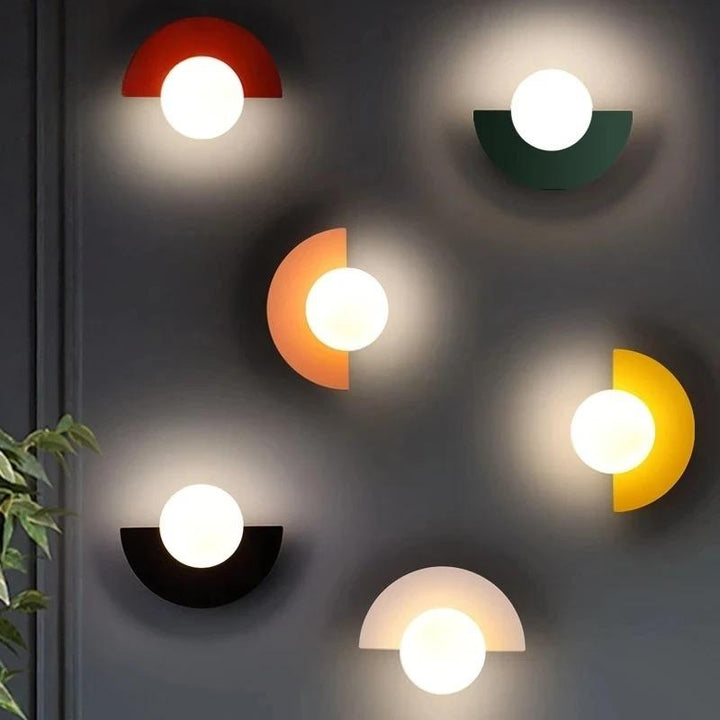 Summit - Applique Murale Nordique Demi-Cercle