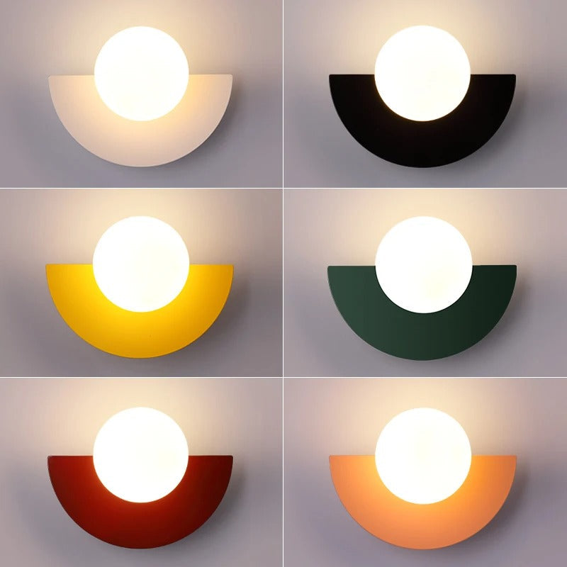 Summit - Applique Murale Nordique Demi-Cercle