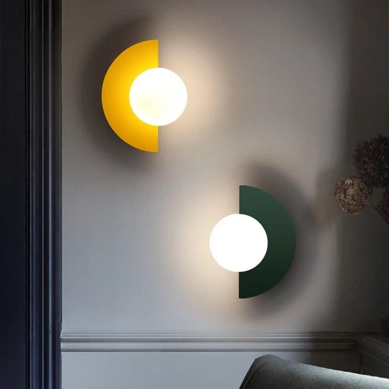 Summit - Applique Murale Nordique Demi-Cercle