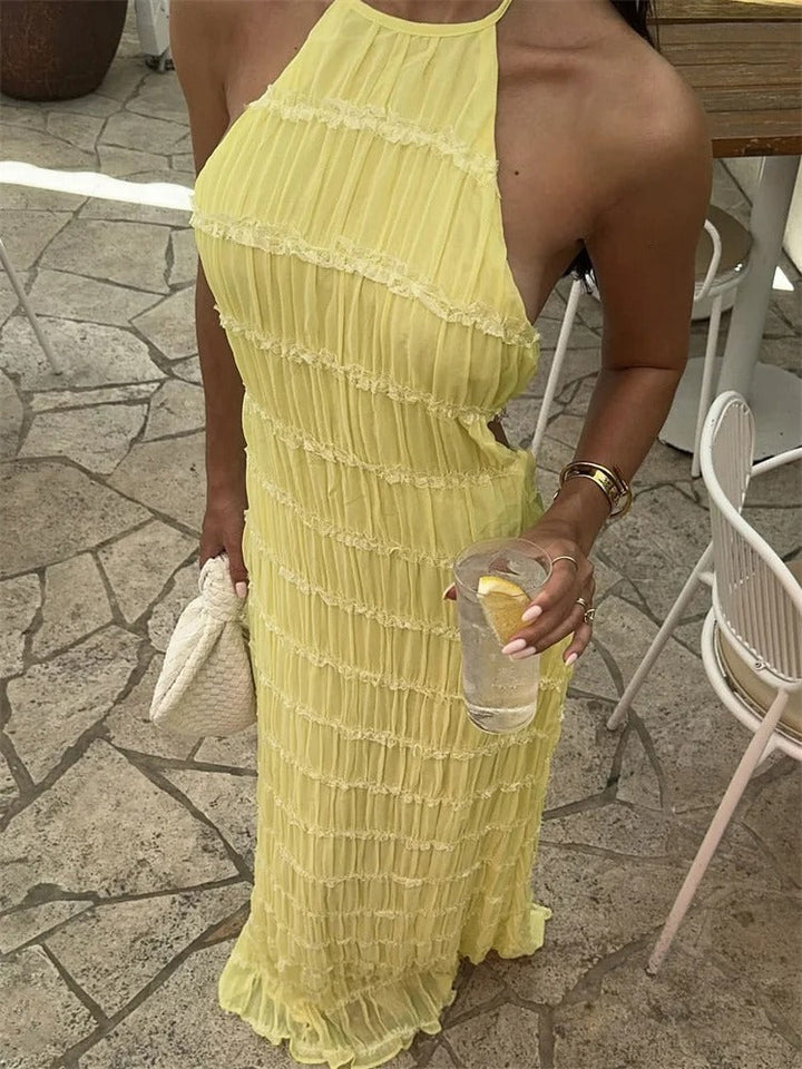 Jovanka | Elegante vestido largo Holderek