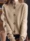 Claudi | Cardigan Long à Boutons pour Femme, Design Élégant et Confort Optimal pour l'Automne