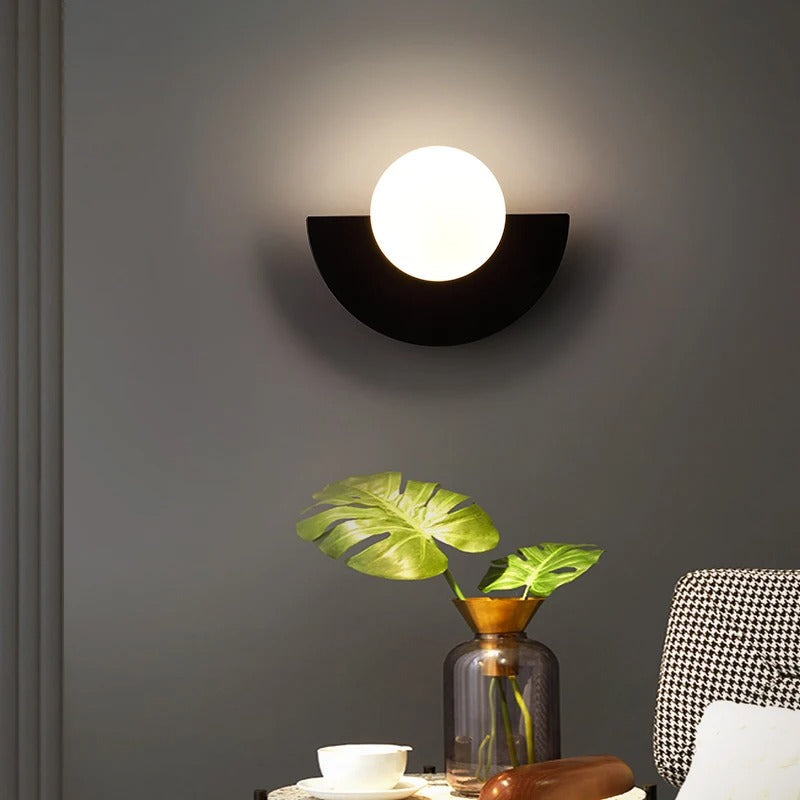 Summit - Applique Murale Nordique Demi-Cercle