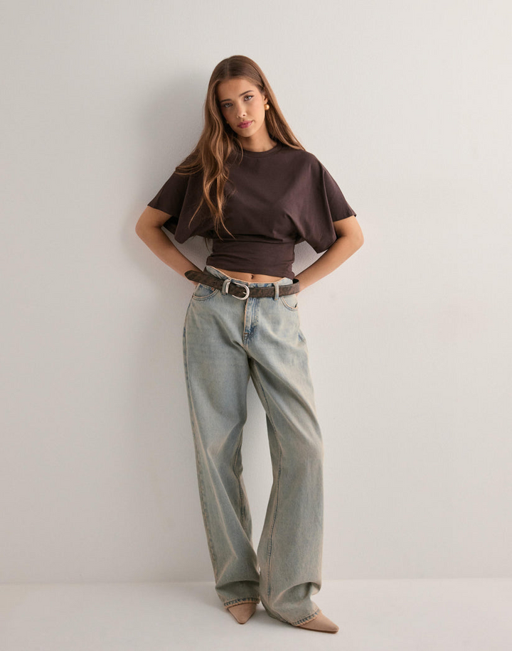 T-shirt Amaya à manches larges pour femmes | Look confortable et tendance pour tous les jours