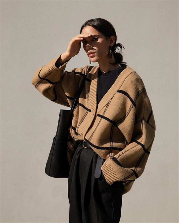 Margaux | Cardigan Rétro Chic & Confortable pour un Style Décontracté