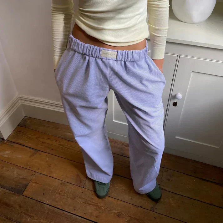 Samantha | Pantalon en Lin Élégant & Confortable pour un Style Intemporel