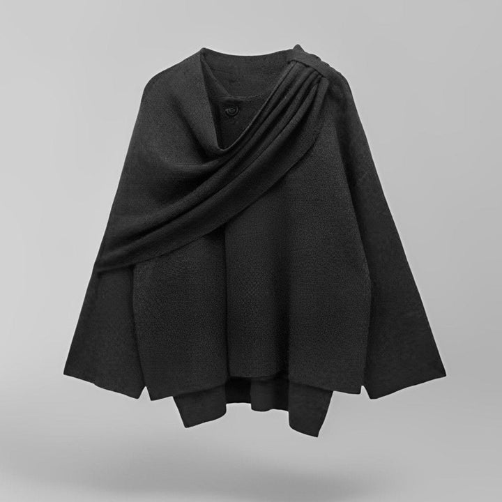 Elif | Manteau Cape Viral – Élégant & Confortable pour l'Automne 2025