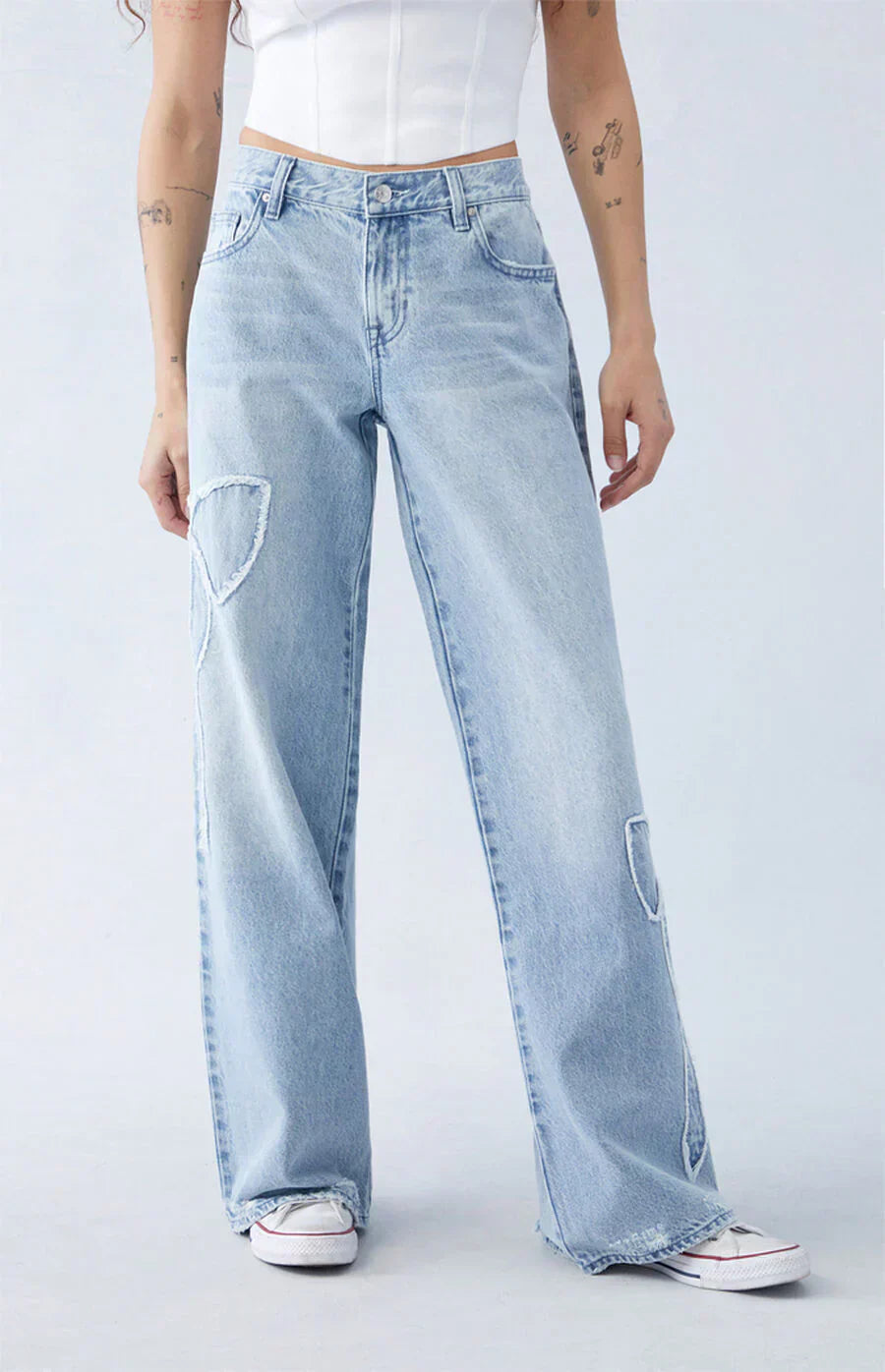 Zara | Le jean baggy avec nœud