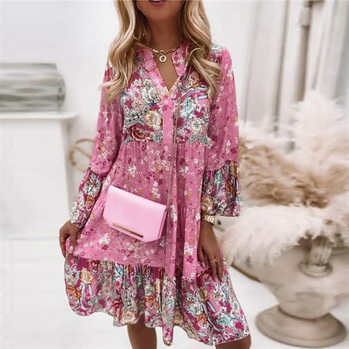 Vestido Luna Boho para mujer | Vestido de verano cómodo y moderno para ocasiones informales y festivas.